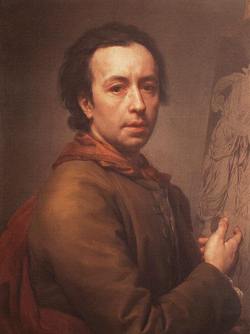 Anton Raphael Mengs Self Portrait  ddd oil painting image